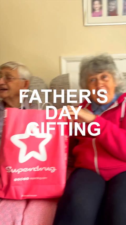 Instagram post by @makemeaoffer for Superdrug. Caption reads: [...] When my parents did Father’s Day with....