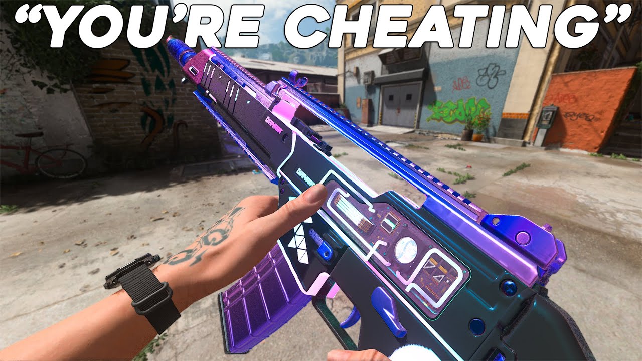 YouTube post by @Devour808 for AimControllers. Caption reads: BO7 is DOGS**T...and they think I'm cheating.