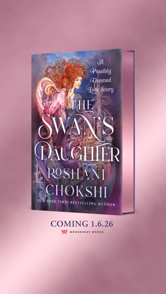 Instagram post by @roshanichokshi for Wednesday Books. Caption reads: ✨ COVER REVEAL ✨

Calling all Roshani Chokshi....