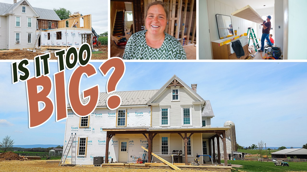 YouTube post by @theMennoniteMom for Birch. Caption reads: Did We Ruin Our 1900 Farmhouse’s Charm? (addition....