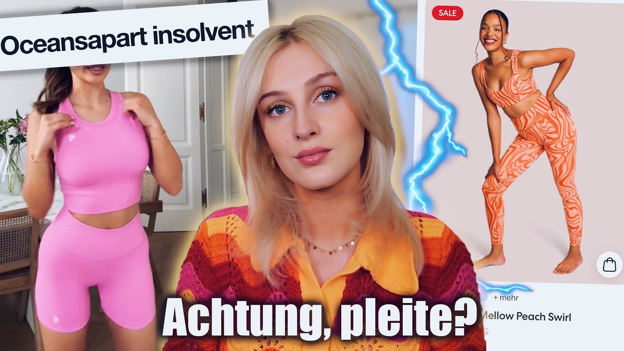 YouTube post by @Sashkaskanal for OCEANSAPART. Caption reads: Vom Hype zur Insolvenz - der Untergang von....