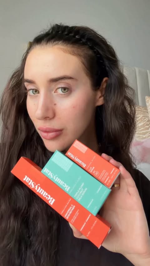Instagram post by @nikkirrozen for BeautyStat Cosmetics. Caption reads: Hydrated, sun-protected, and plump skin is what....