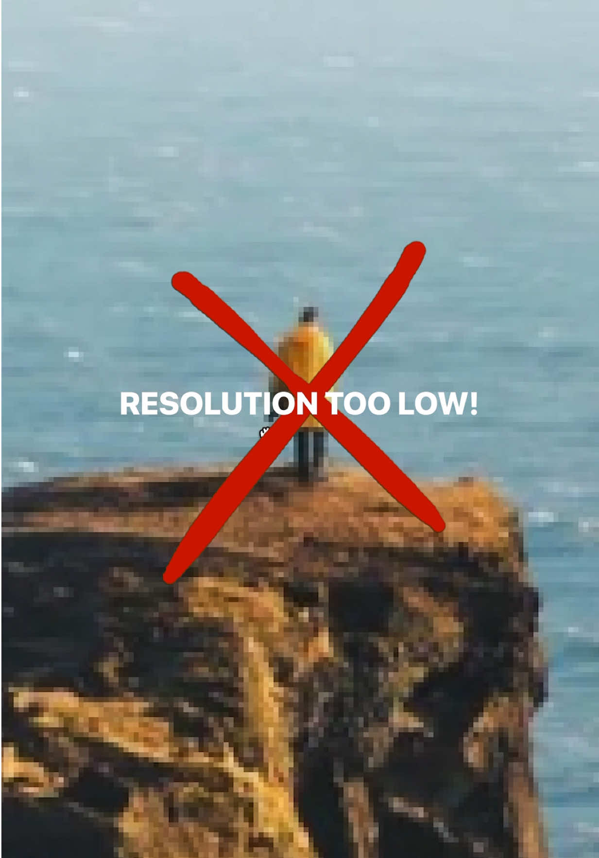 TikTok post by @itchban for Photoshop VIP. Caption reads: Recompose your photos without fear! Use @Photoshop....