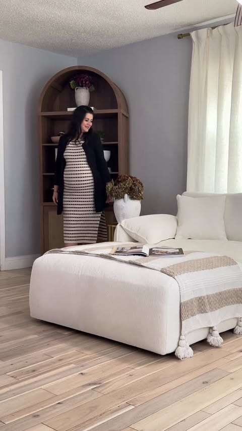 Instagram post by @dary_rem for Chita Living. Caption reads: [...] Winsley 3-Seat Sofa with Ottoman from....