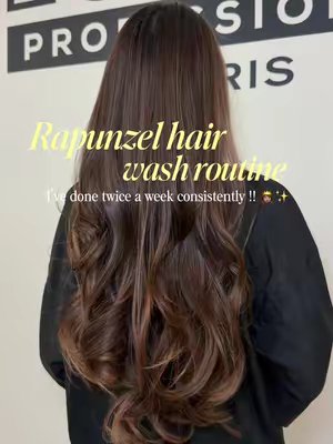 TikTok post by @fleureleanorgreen for Nature Spell. Caption reads: [...] to be a rapunzel baddie) 😛👸🏽✨ @Nature....