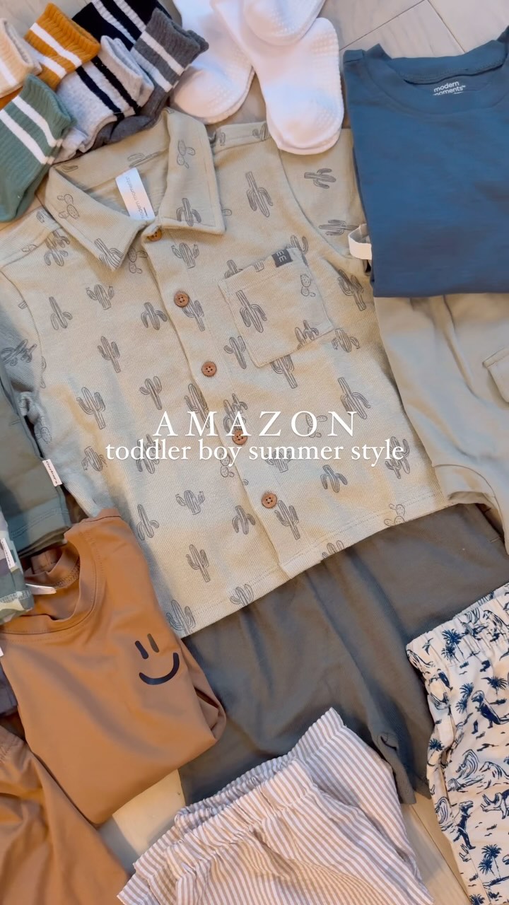 Instagram post by @minimusts for Gerber Childrenswear. Caption reads: The sweetest summer wardrobe finds for your little....