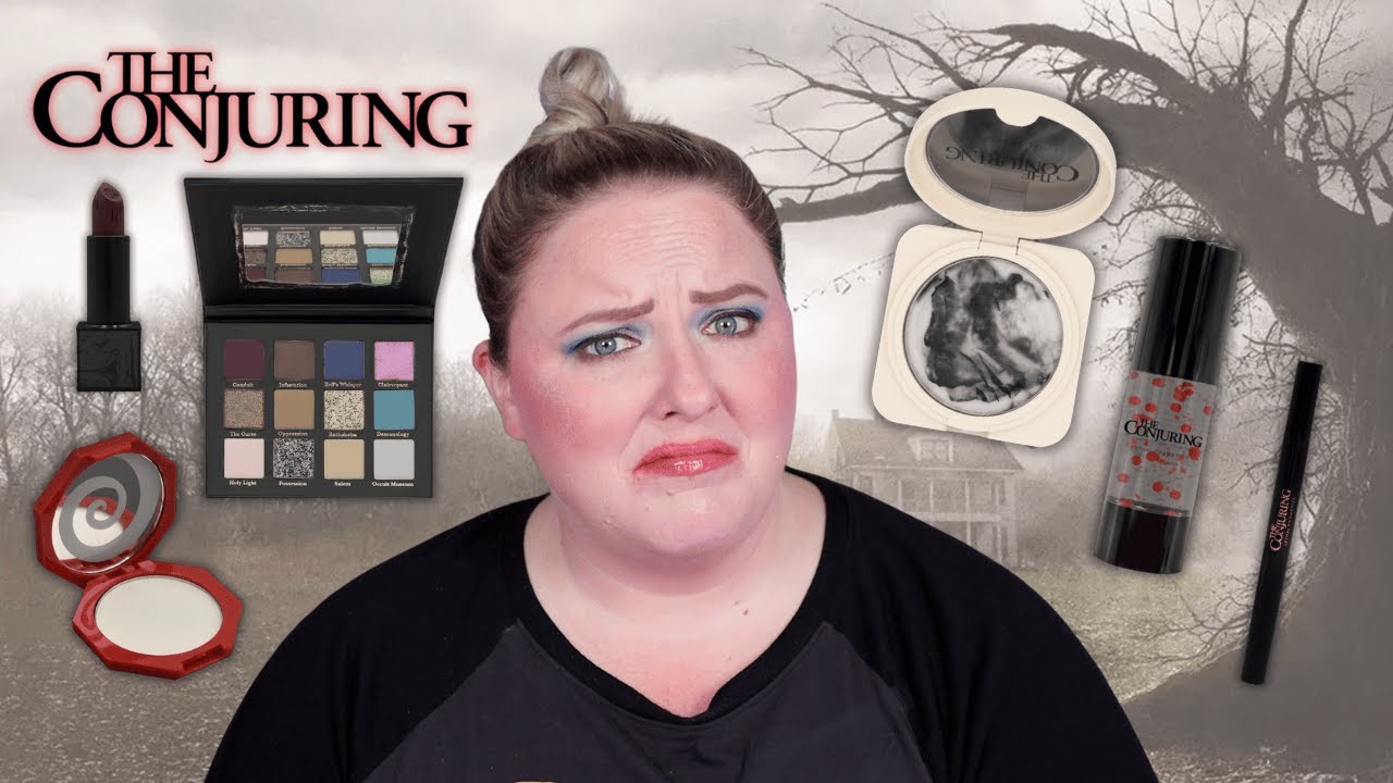 YouTube post by @TheresaisDead for rephr. Caption reads: Lethal Cosmetics x The Conjuring… Some of This....