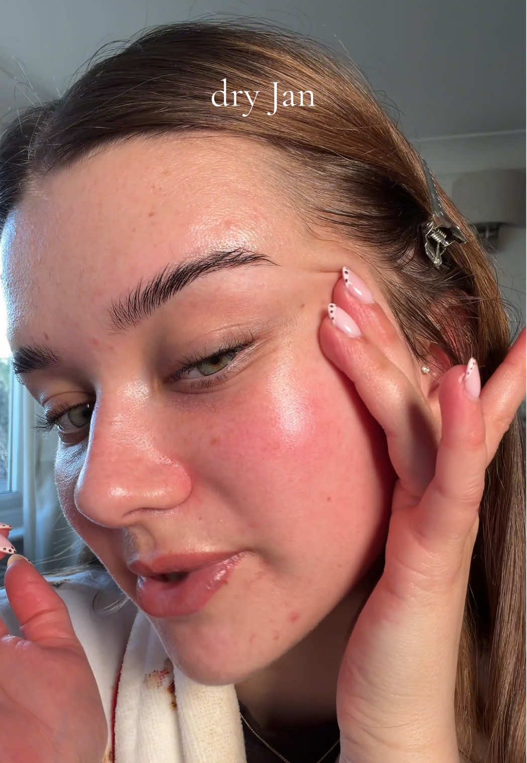 TikTok post by @milllliemac for BYOMA. Caption reads: [...] ad lemme know which @byoma moisturiser....