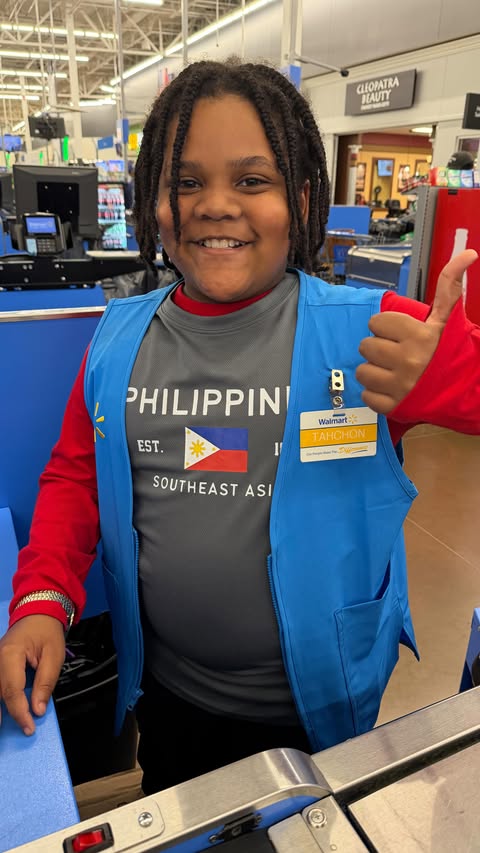 Instagram post by @tahchonmusic for Walmart Creator. Caption reads: [...] #explore #viral #kidinfluencers....