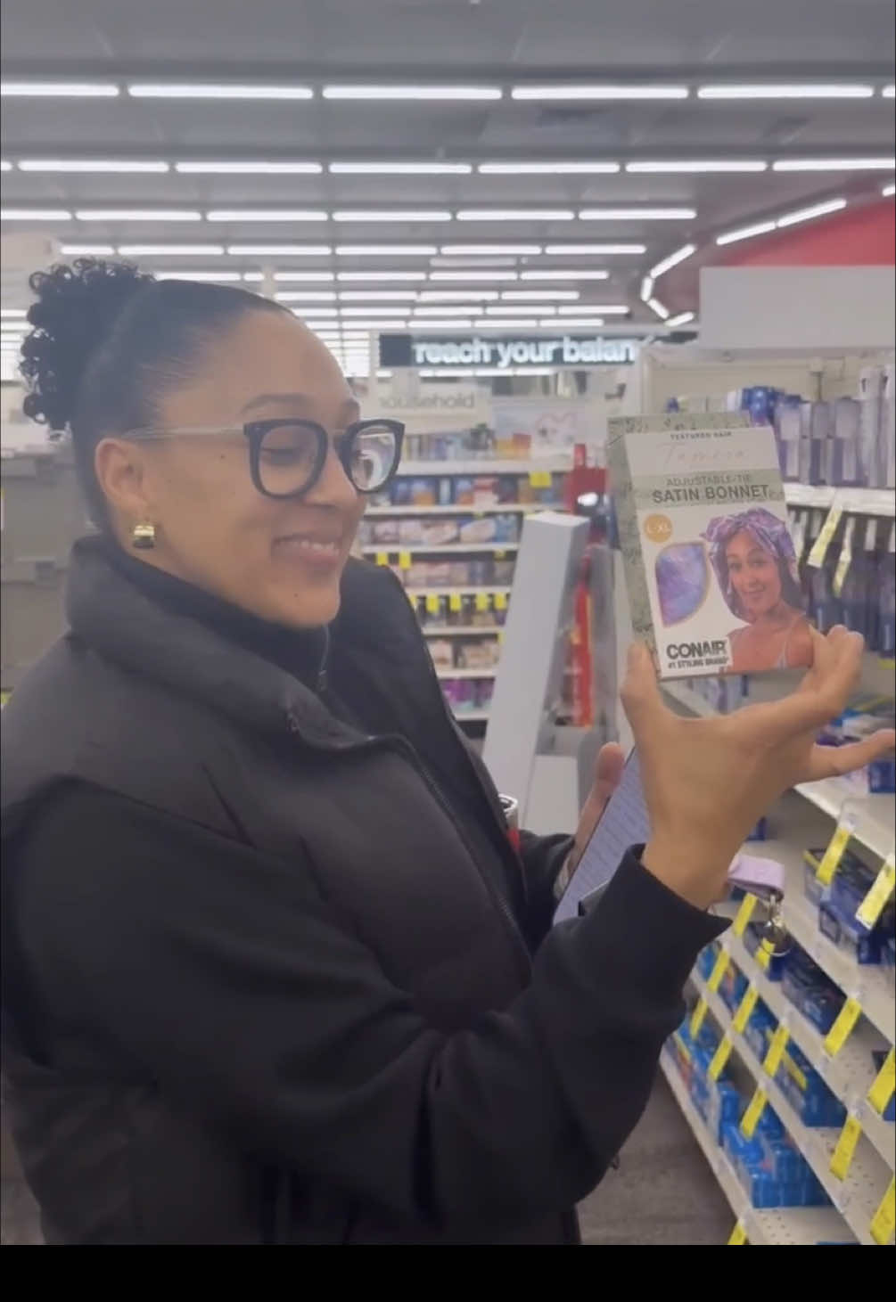 TikTok post by @tameramowryh for Conair. Caption reads: [...] gets old. Thank y’all for loving these....