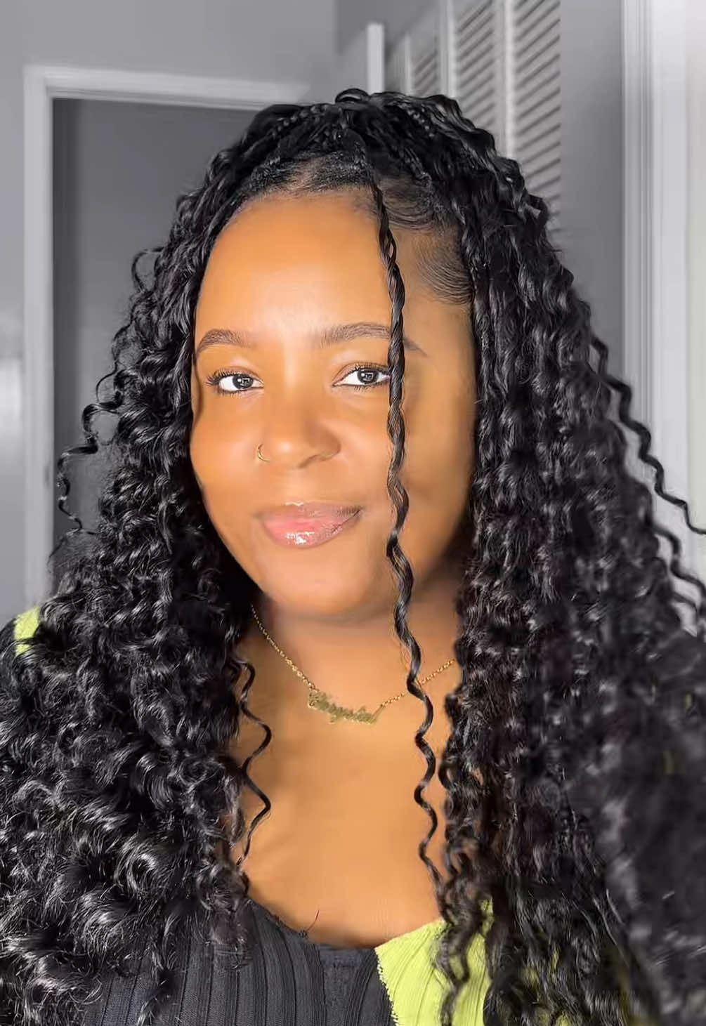 TikTok post by @ceejayayee for Westkiss Hair. Caption reads: [...] some of my staples 😍 Hair Details:....