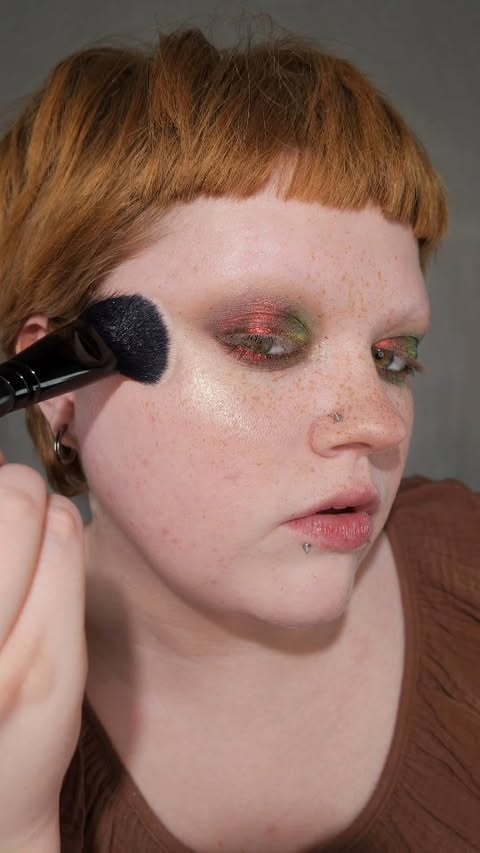 Instagram post by @leealtringer for Danessa Myricks Beauty. Caption reads: [...] * = PR/gıfted eyeshadow/mascara:....