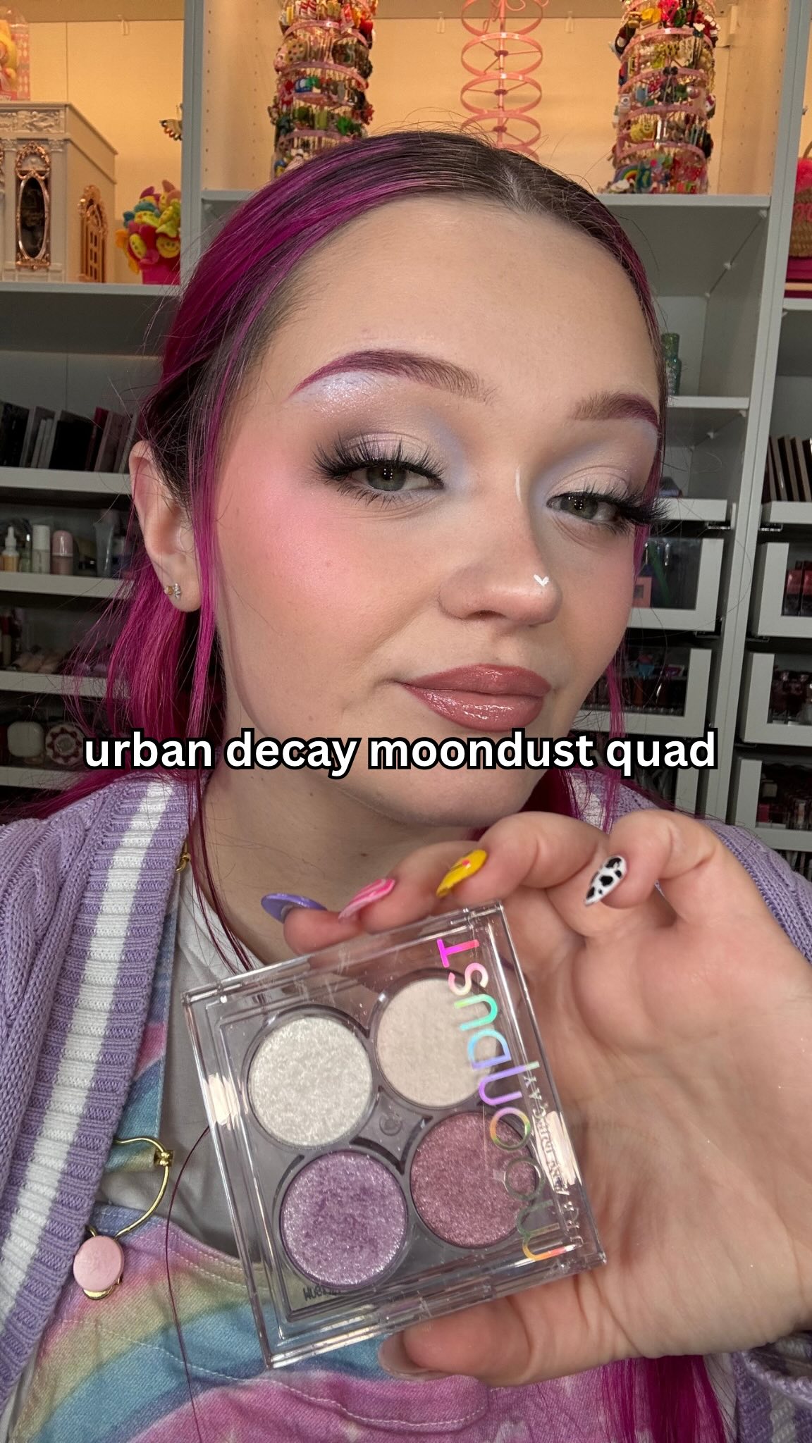 Instagram post by @linsmakeuplooks for Urban Decay. Caption reads: #AD • @urbandecaycosmetics does it again for the....