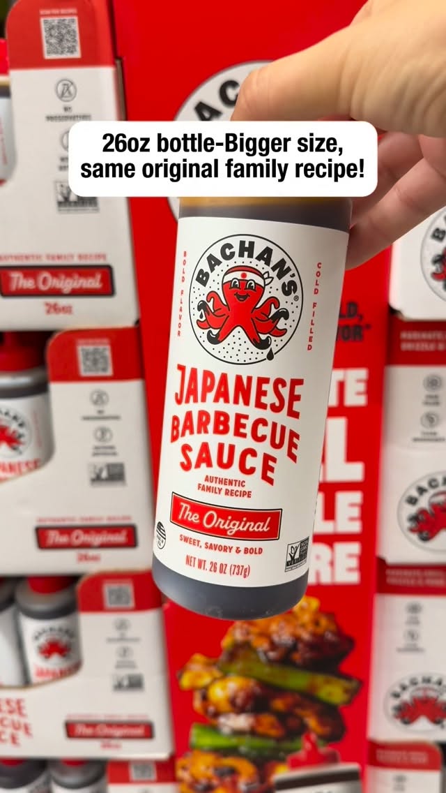 Instagram post by @samsclubmembers for Bachan’s. Caption reads: Big flavor just hit Sam’s Club! 🙌
@trybachans....