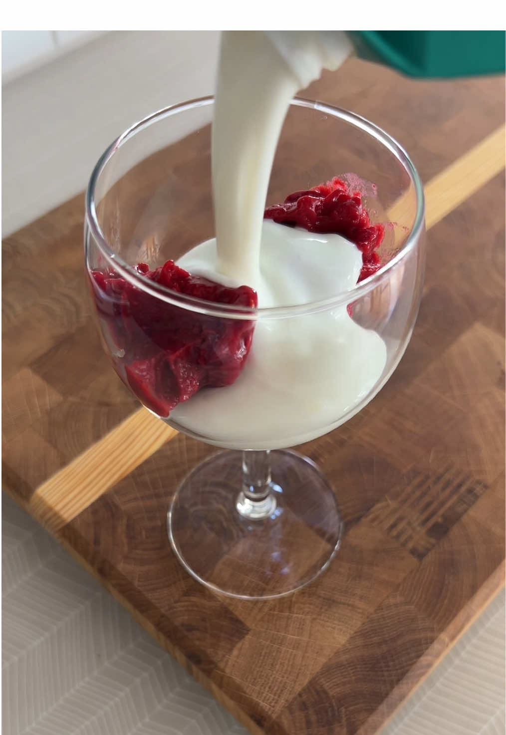 TikTok post by @ciasappetite for Natural Shilajit. Caption reads: Kefir glow skin drink 🍓✨ Supports glowing skin,....