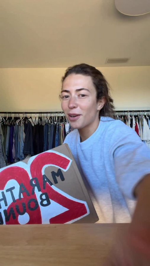 Instagram post by @victoriaparis for CLIF BAR. Caption reads: @clifbar ily.