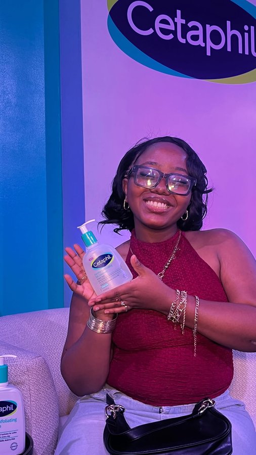 Instagram post by @seunseriki_ for College Fashionista. Caption reads: [...] #CampusRepsFeb25 #cfcampusrep....