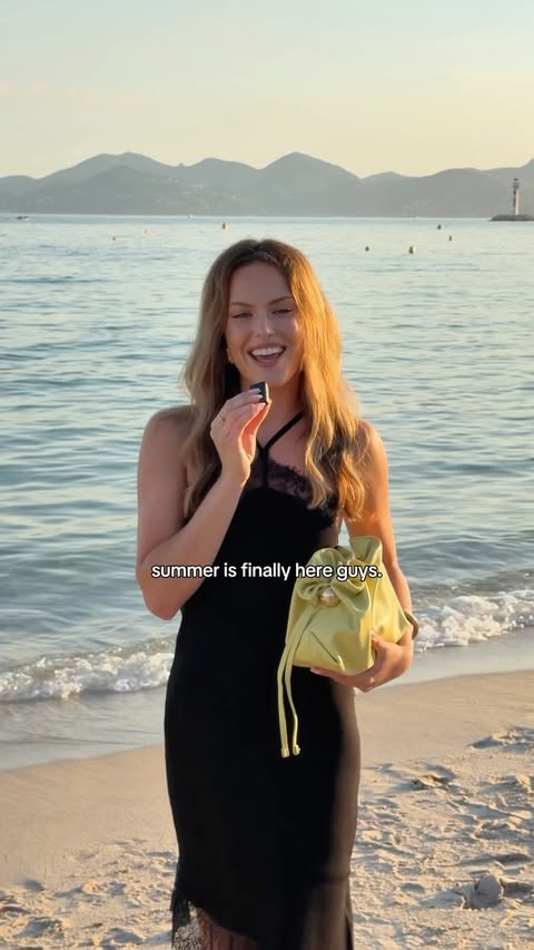 Instagram post by @madie for Liu Jo. Caption reads: A hot girl guide to summer 2026 at the Liu Jo....