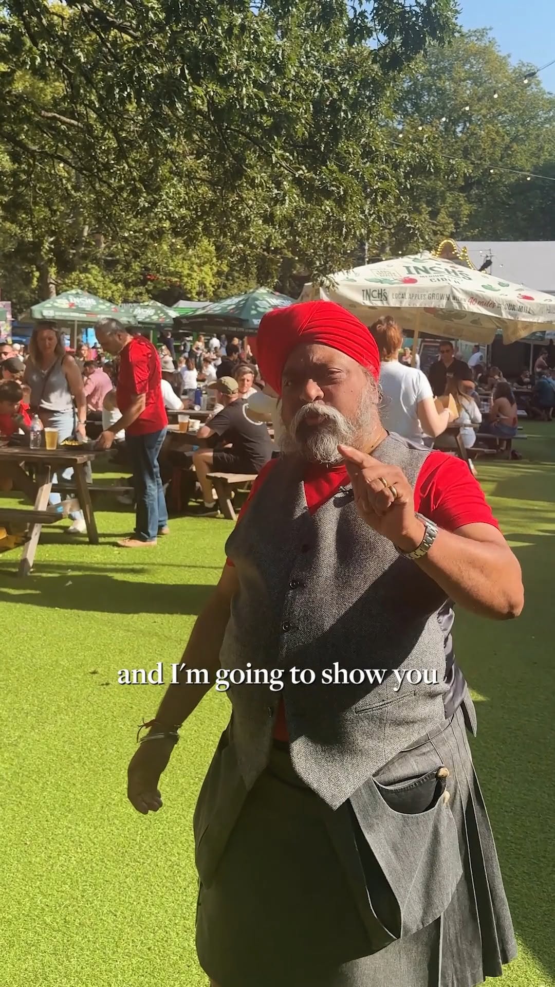 Instagram post by @mctsingh for Condé Nast Traveller. Caption reads: There are few events more important in the....