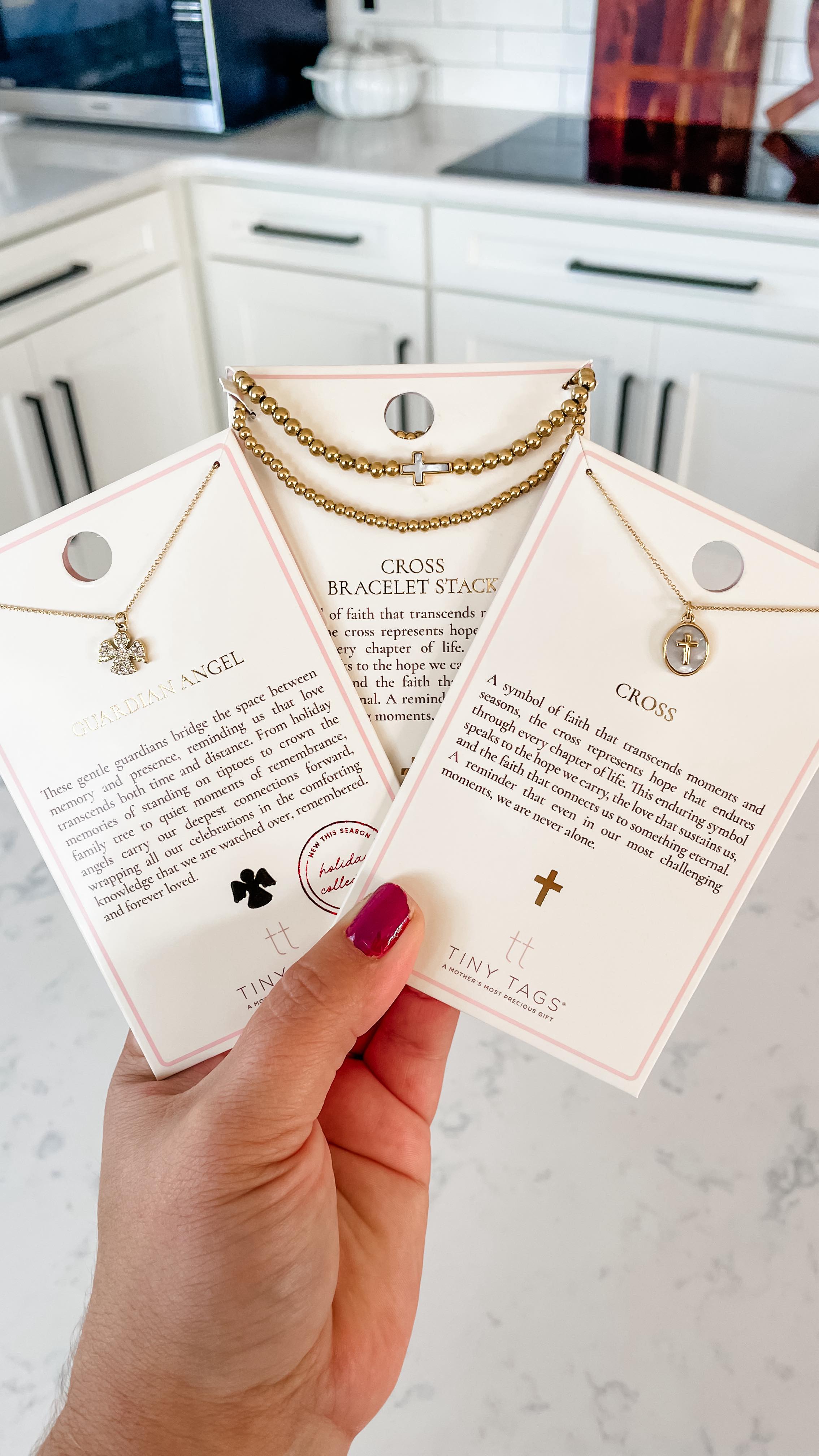 Instagram post by @thetargetfarmhouse for Tiny Tags. Caption reads: Tiny Tags just launched their New Holiday [...].