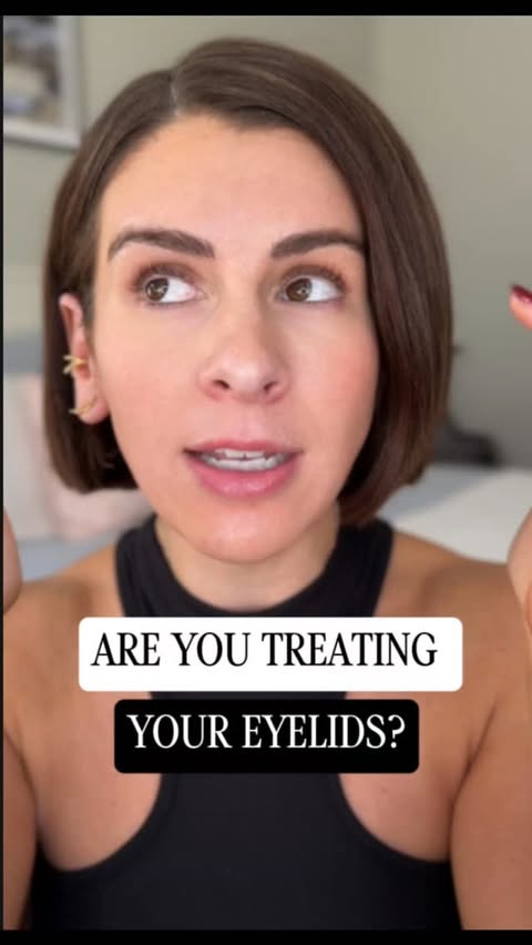 Instagram post by @katetalbertmua for Beekman 1802. Caption reads: [...] on the face! Luckily for our eyelids,....