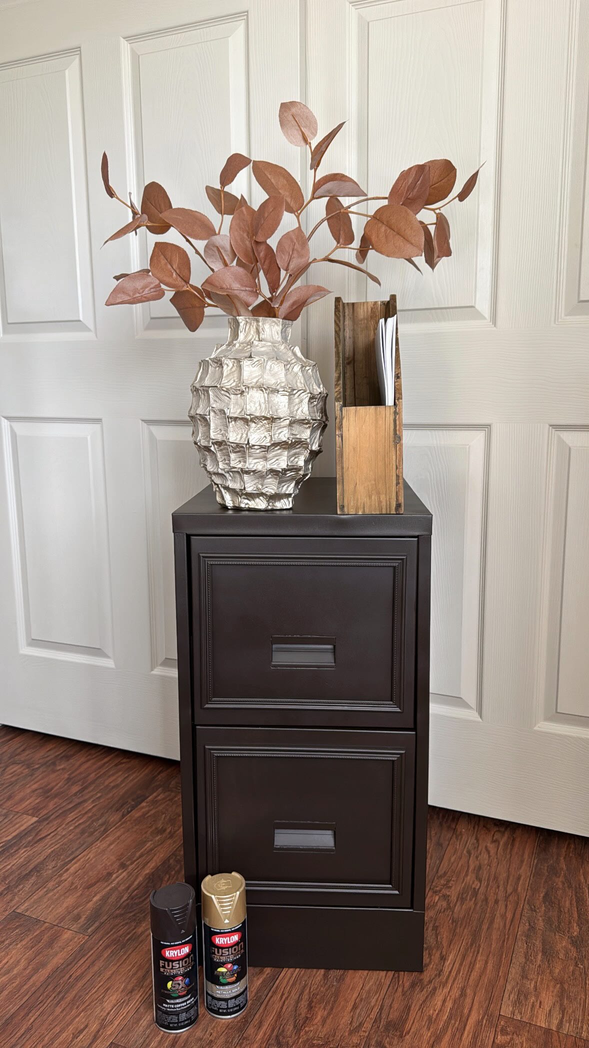 Instagram post by @stripped.and.styled for Krylon. Caption reads: I think Krylon’s 2026 Color of the Year: Matte....