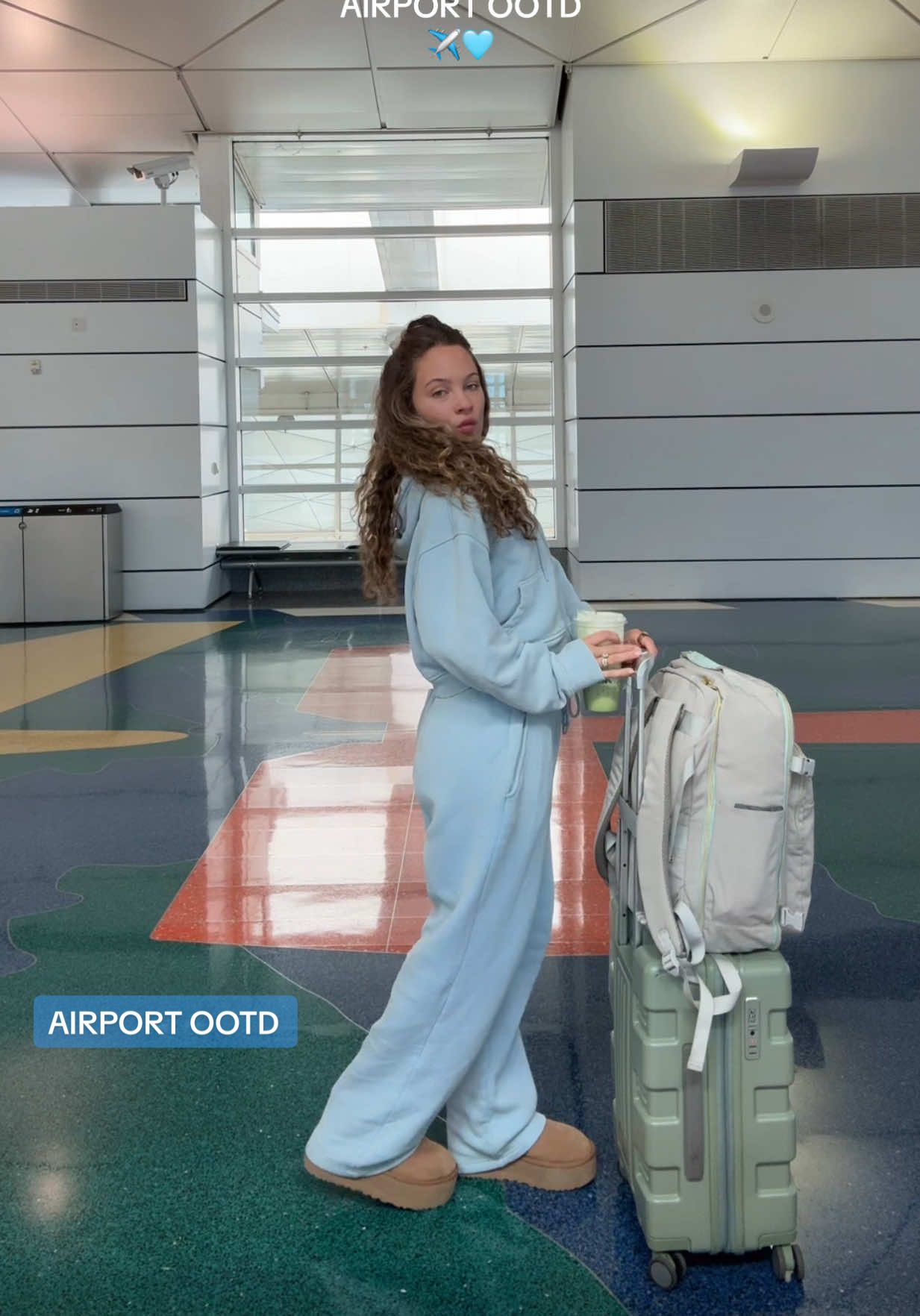 TikTok post by @annadawnphillips for UGG. Caption reads: JAPAN HERE WE COMEEE eeekkkk @Dairy Boy @UGG®....