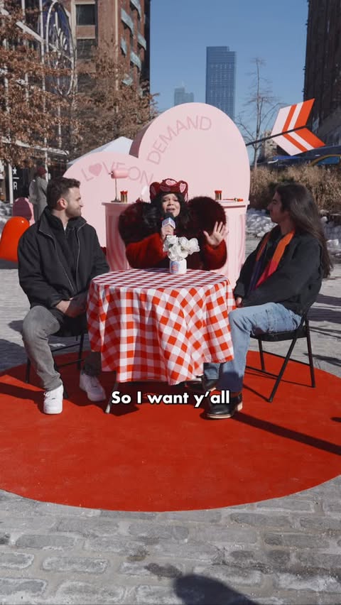 Instagram post by @fallenmedia for Uber Eats. Caption reads: [...] be ordering up a second date with @UberEats?....