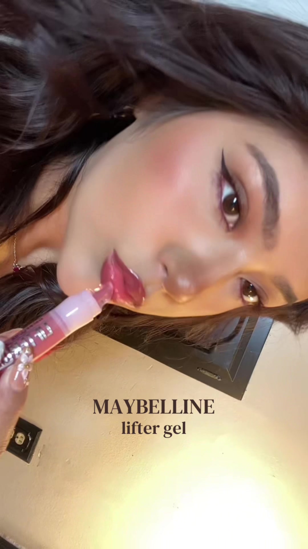 TikTok post by @marisolalexiss for Maybelline New York PH. Caption reads: lovee the shade @Maybelline New York PH....