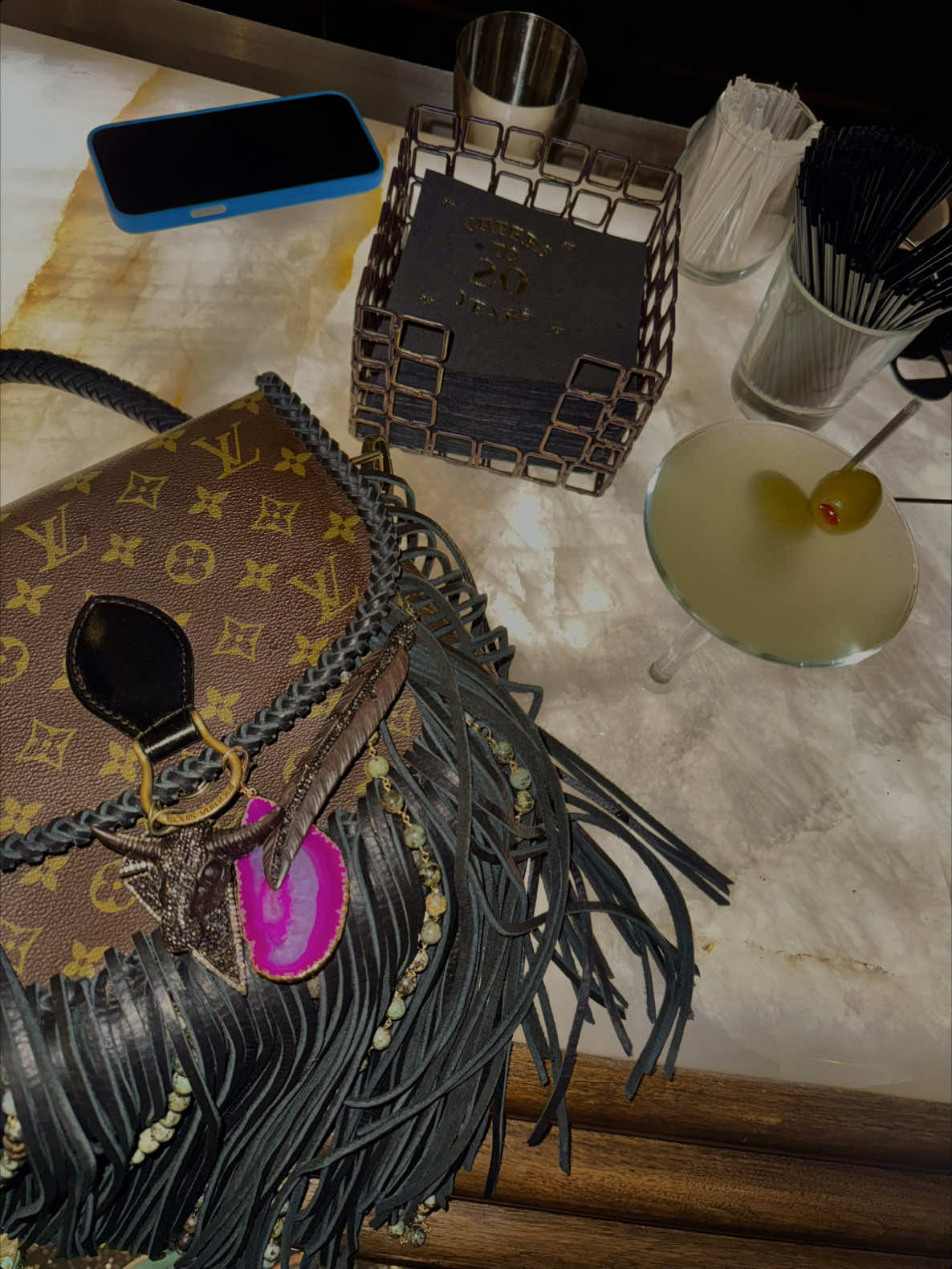 TikTok post by @biggerthantexas for Vintage Boho Bags. Caption reads: [...] to shop my look 💖💖💖....