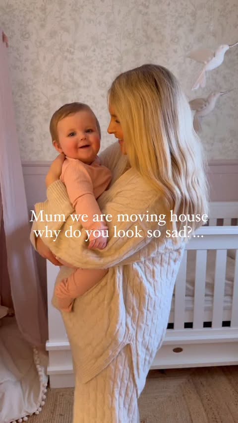 Instagram post by @jade.sweeney_ for Stokke. Caption reads: AD KNOWING LILY WON’T REMEMBER HER FIRST HOME BUT....