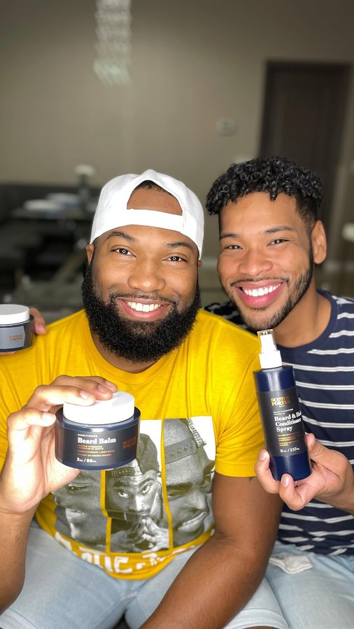 Instagram post by @meetthemazelins for Scotch Porter. Caption reads: HEY YOU! Been looking for the secret to soft and....