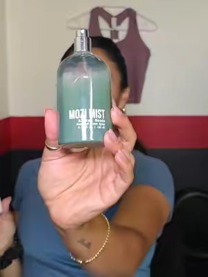 TikTok post by @nomercywithgrace for Mozi Wash. Caption reads: [...] owner in your life. Alpine Woods Mist @Mozi....