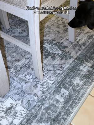 TikTok post by @kn.andrus for Muddy Mat. Caption reads: Obsessed with this rug! @Muddy Mat #rug....