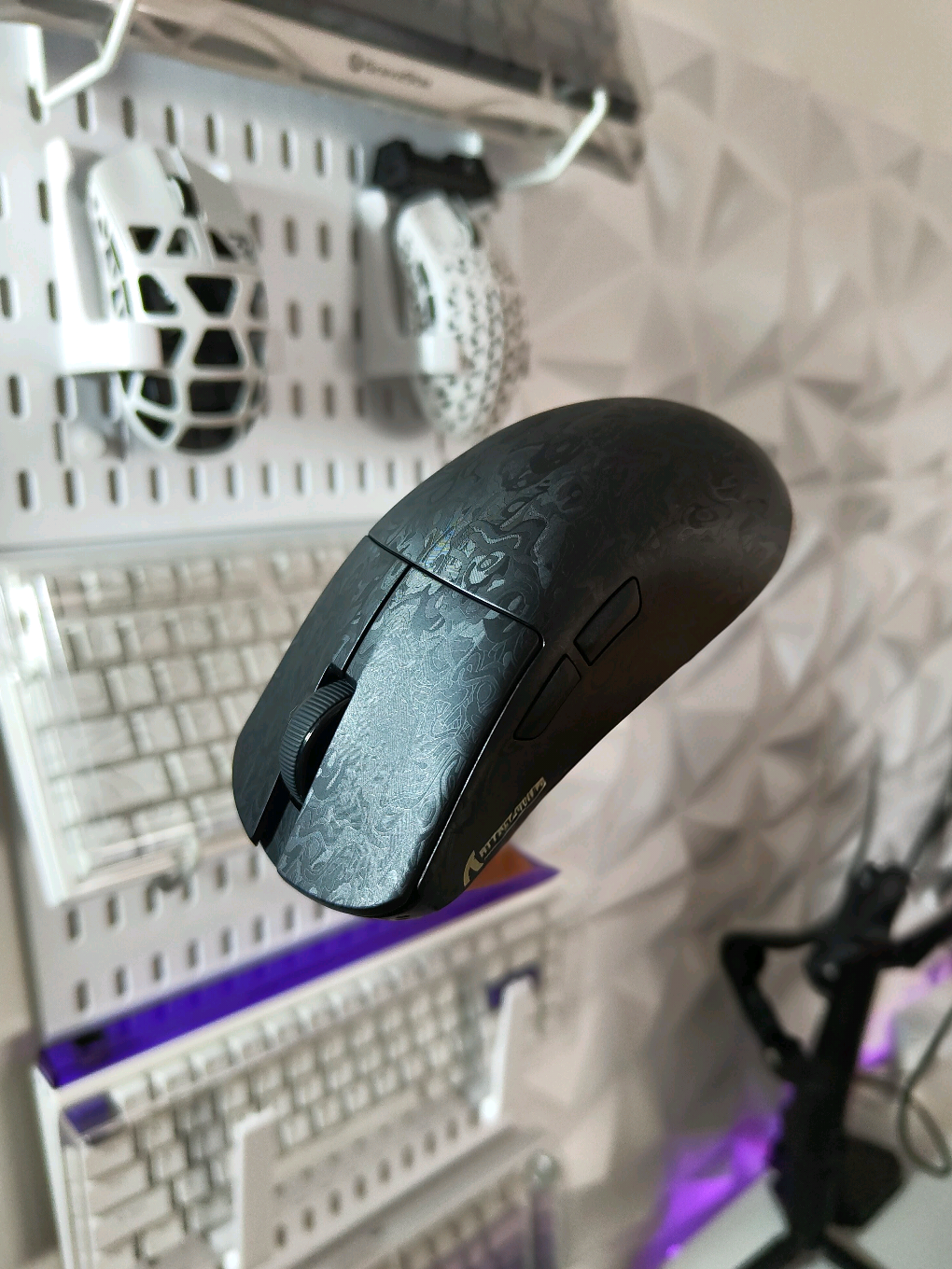 TikTok post by @techkami for Attack Shark. Caption reads: Thanks @ATTACK SHARK , for sending me the new R11....