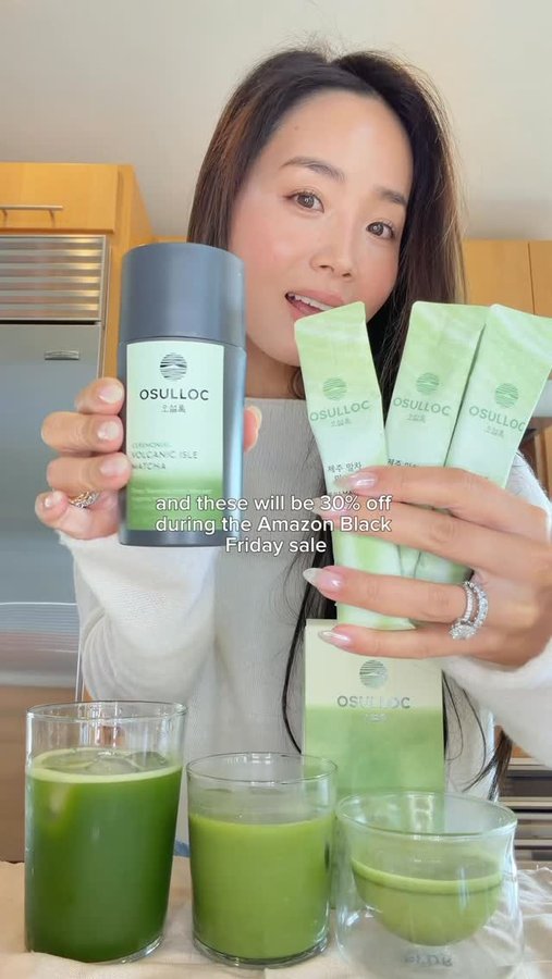 Instagram post by @skincarewithyuri for Osulloc. Caption reads: My favorite morning ritual with @osulloc_us....