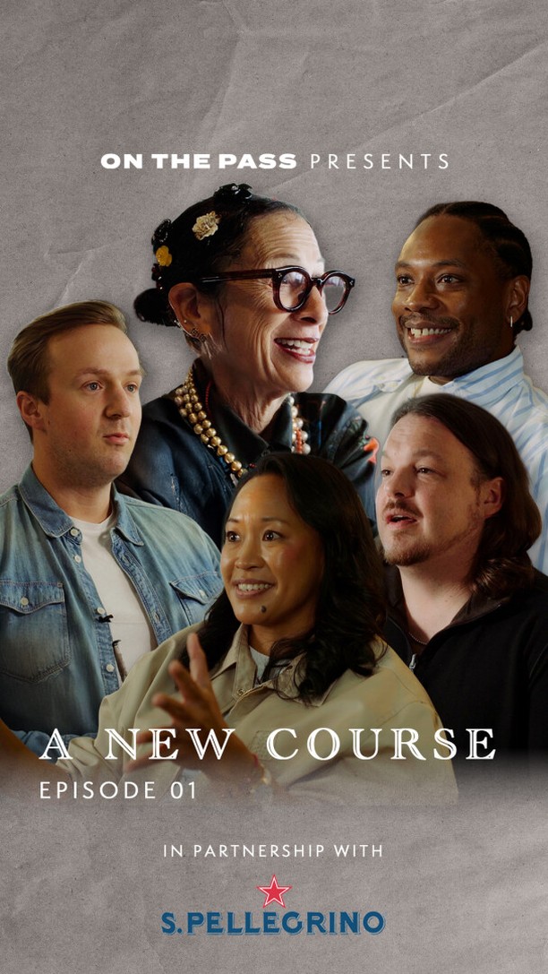 Instagram post by @brad_kilgore for Sanpellegrino. Caption reads: Awards don't just crown winners, they connect....