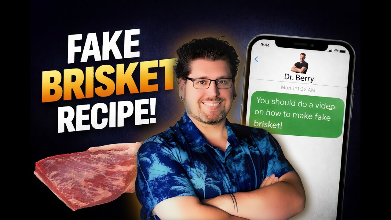 YouTube post by @ChrisCookingNashville for Keto Chow. Caption reads: I Found The Perfect Budget Brisket Hack.