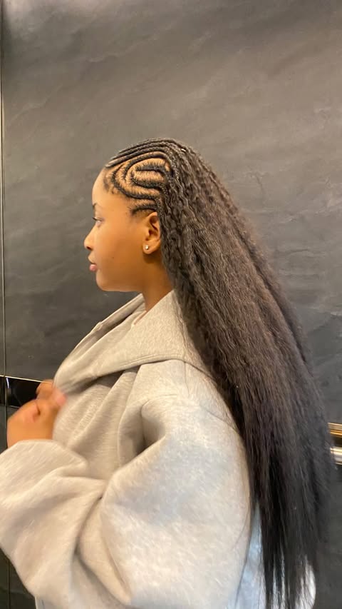 Instagram post by @atlisehunelo for QVR Hair. Caption reads: How cuteee is this hairstyle sana🥹💓 #qvrhair....