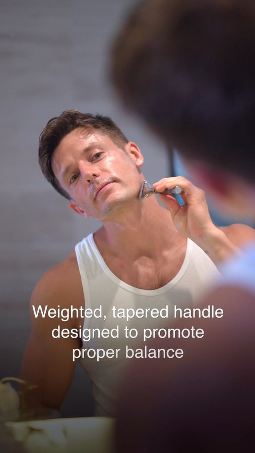 Instagram post by @manuel_scheu for Cremo Company. Caption reads: Indulge in the art of grooming with a touch of....