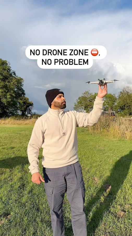 Instagram post by @kam_visions for iFootage. Caption reads: [...] without the need for a drone using the....