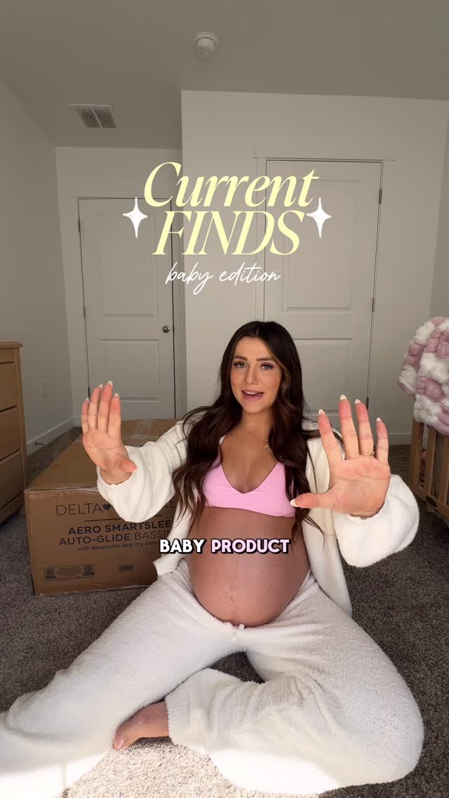 Instagram post by @brit_lamour for Delta Children. Caption reads: [...] “baby” for the direct link!🔗 The....