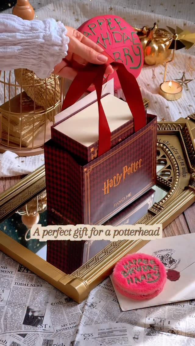 Instagram post by @thenookofspells for Fanci.me. Caption reads: [...] Harry Potter themed jewelry by @fancimenyc 
....