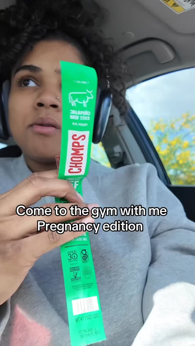 Instagram post by @sh33natay for Chomps. Caption reads: [...] protein snack like @Chomps makes it a little....