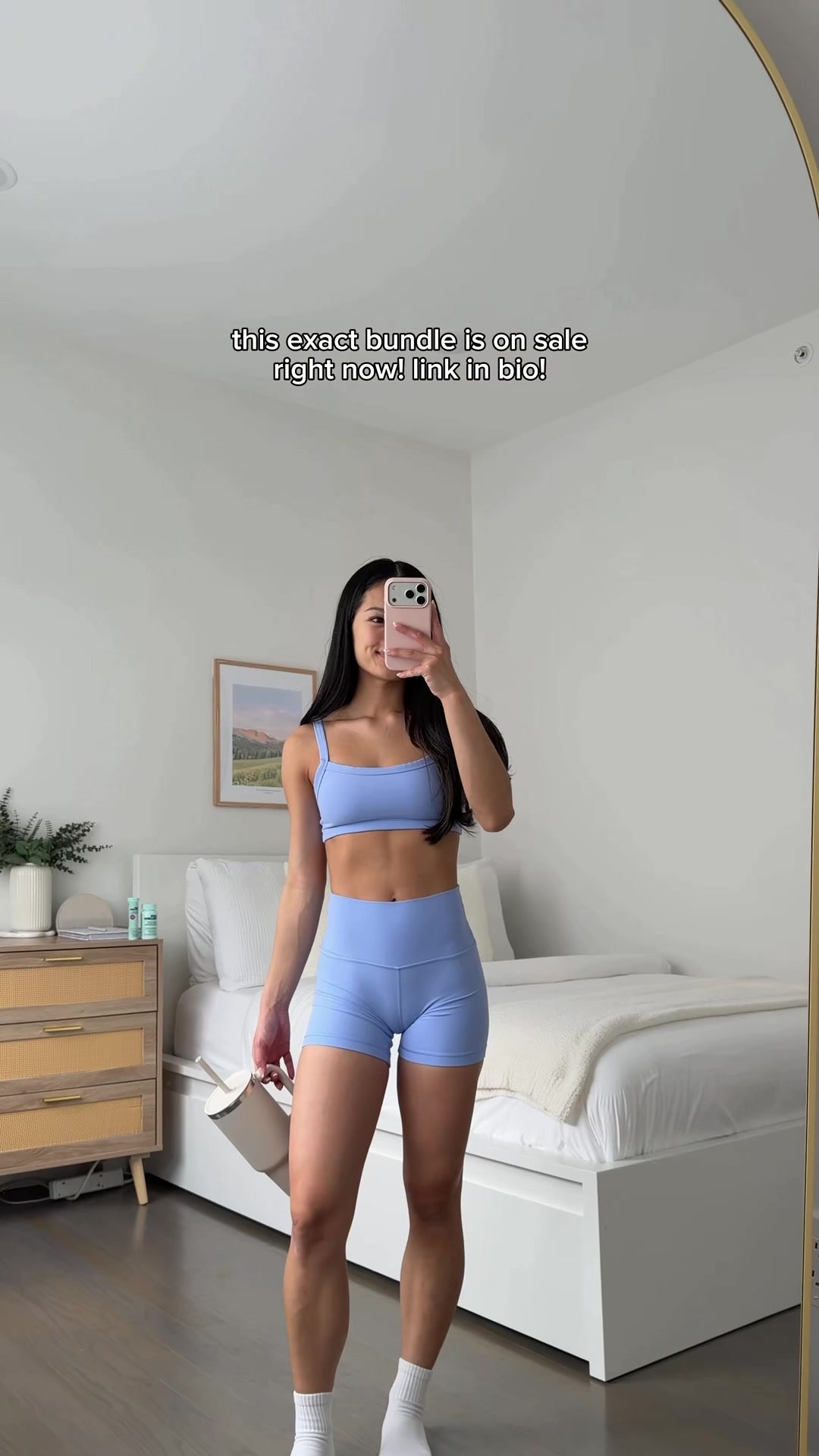 TikTok post by @camille.penick for Love Wellness. Caption reads: #lovewellnesspartner this is YOUR SIGN to start....