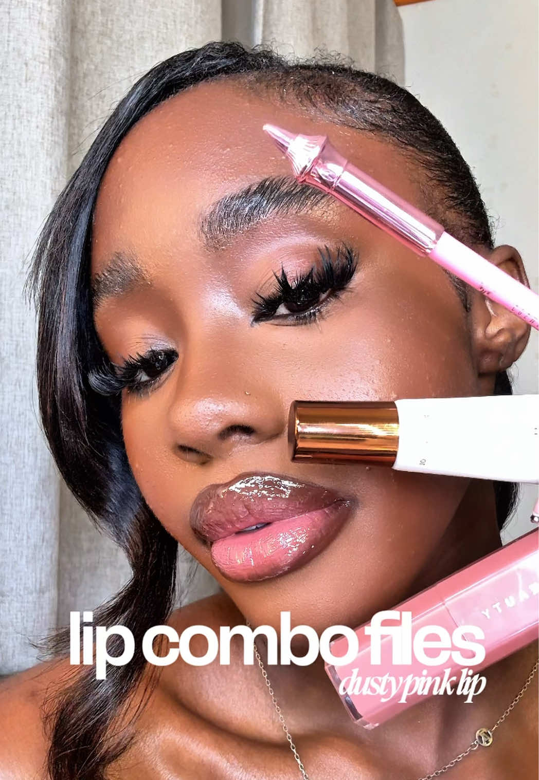 TikTok post by @amariah.lawal for Jeffree Star Cosmetics. Caption reads: [...] Stick — Is It Fu$$y @Jeffree Star Cosmetics....