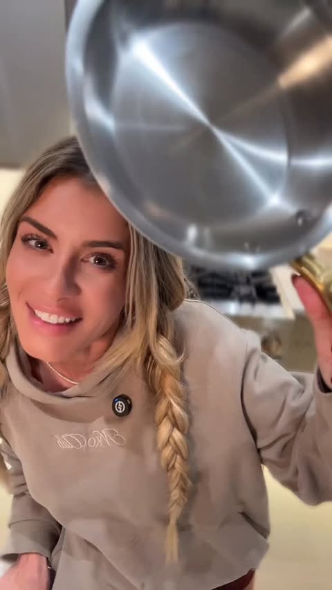 Instagram post by @kendalltoole for Made In Cookware. Caption reads: Made In is the cookware brand I’ve trusted and....