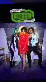 Instagram post by @jesyka.harris for Beetlejuice. Caption reads: Beetlejuice, Beetlejuice…Beetlejuice! 🪲Exploring....