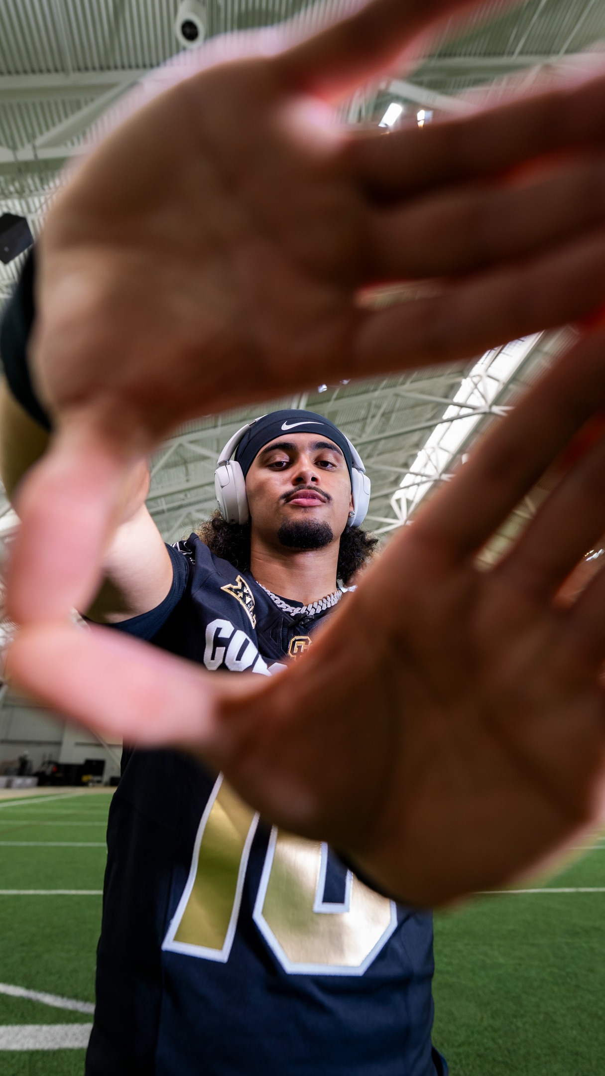 Instagram post by @julianlewis10 for JLab. Caption reads: No skips when @julianlewis10 is on aux🎧.