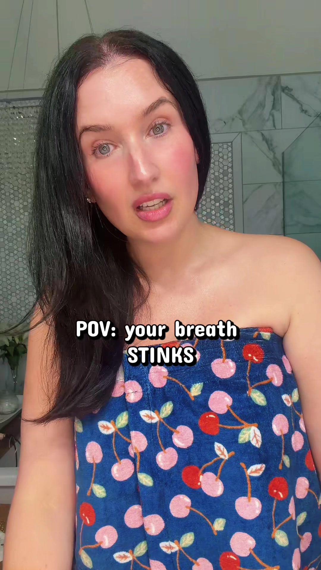 TikTok post by @jessjordan523 for Palimder. Caption reads: [...] breath fresh with this little tool!....